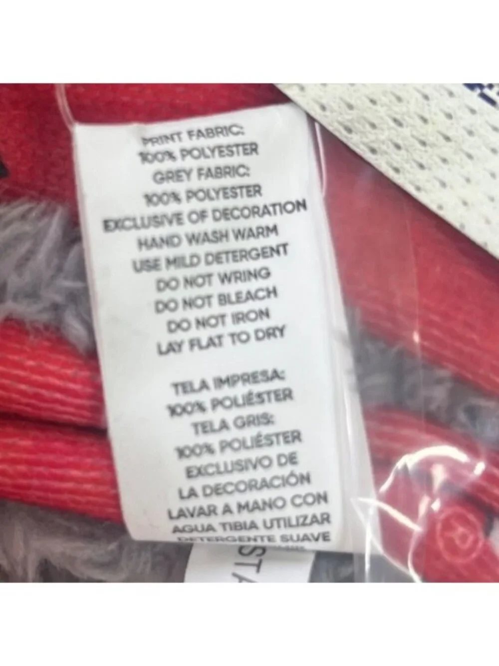 FOCO Wisconsin Badgers Sherpa Scarf Fring Red Gray New Soft Warm Fanwear